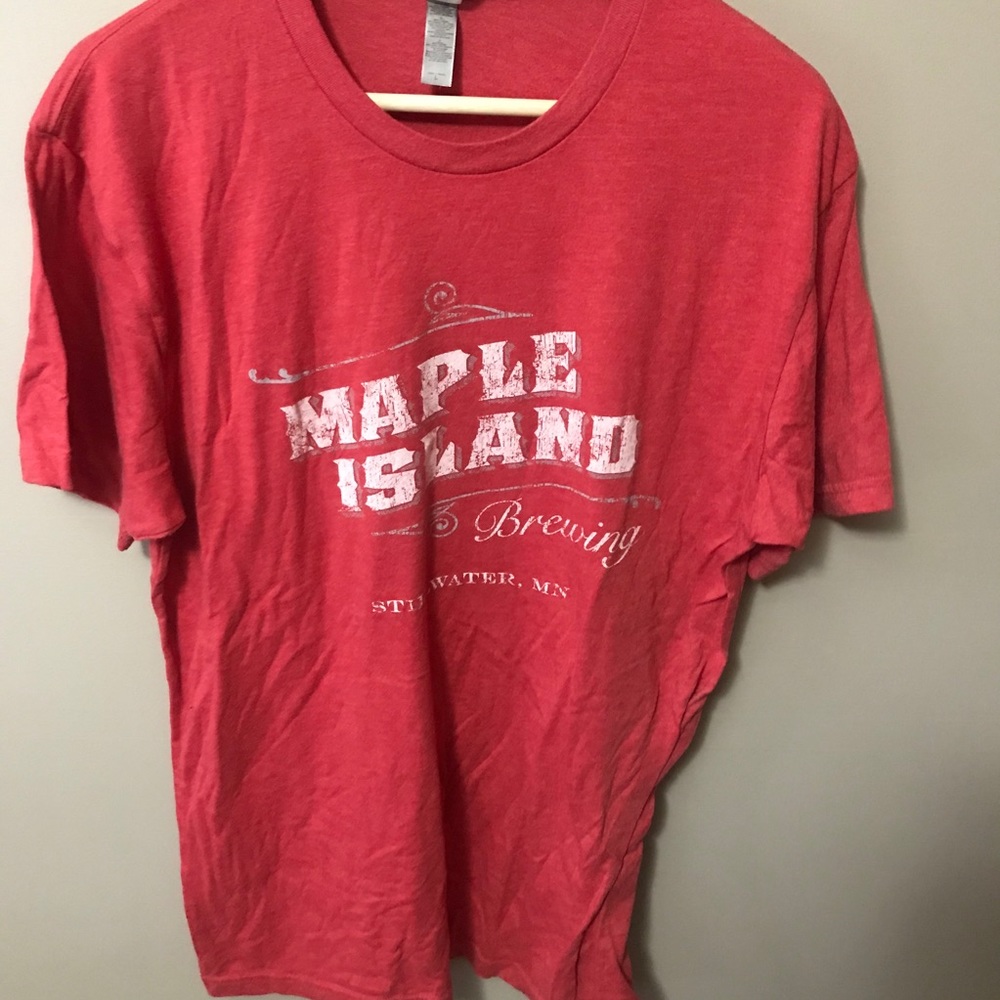 Red brewery T-shirt